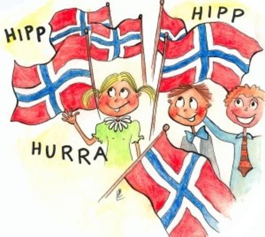 17-mai-barn-flagg