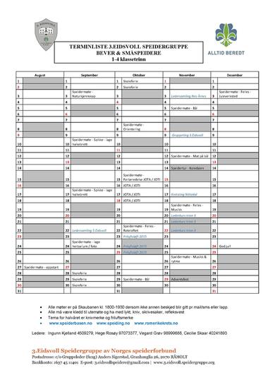 2015 Høst terminliste Bever og Småspeider_Page_1