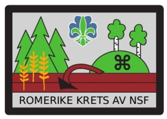Romerike krets merke - NY VERSJON