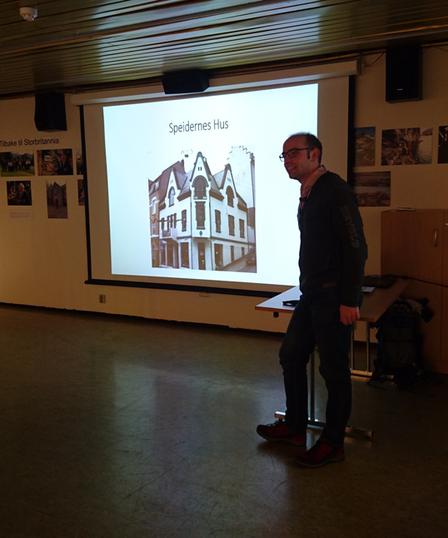 Sindre Erstad fortel om Speidernes Hus