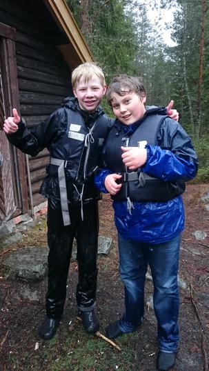 våte gutter gråter ikke!