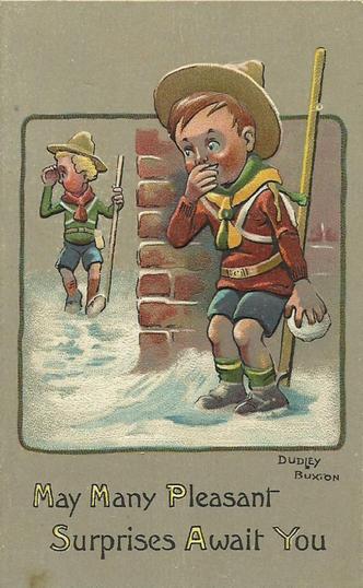 Xmas boy scout